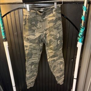 Rewash Dark Green Casual Pants
